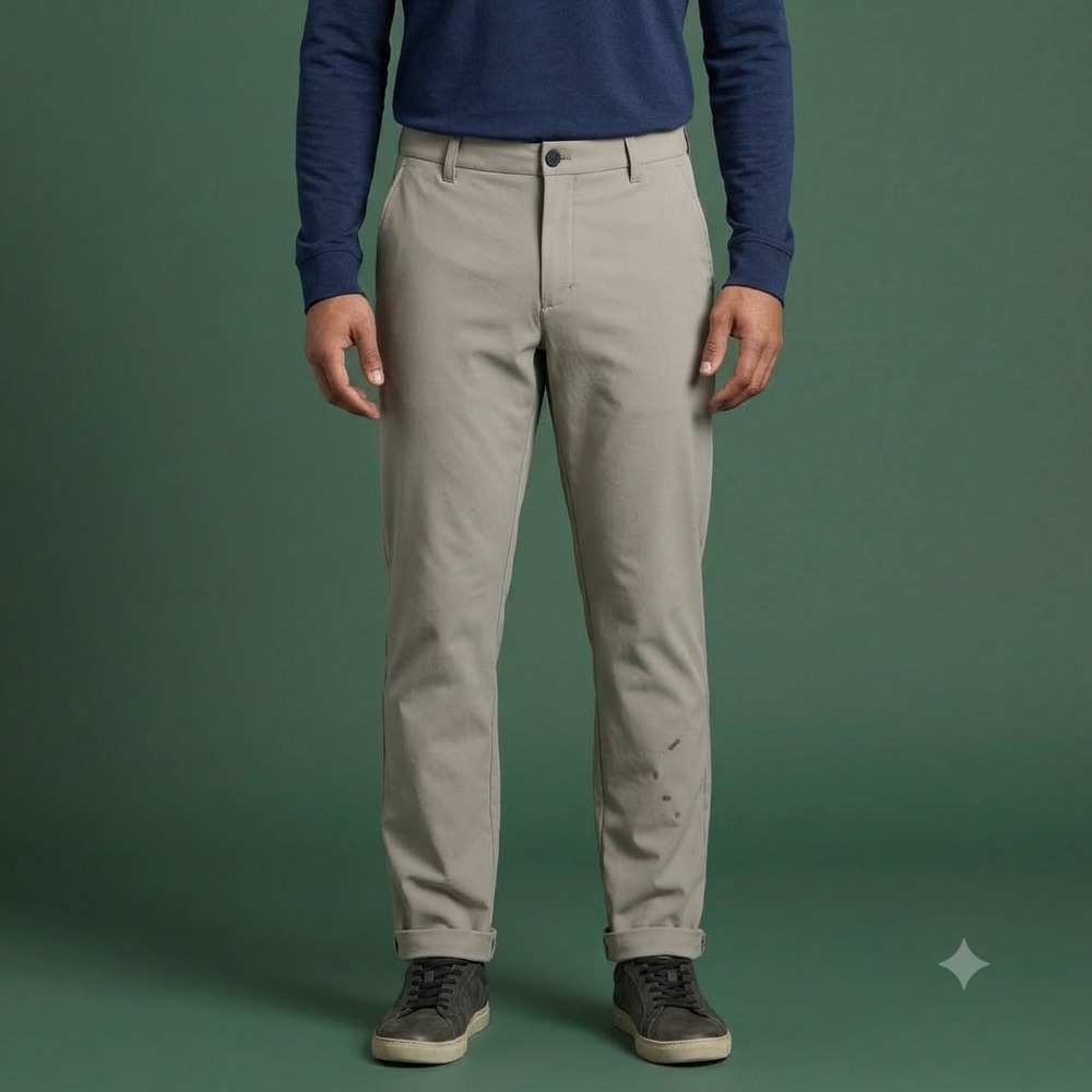Nautica Navtech Pants Men's 36x29 Gray Performance Stretch Casual